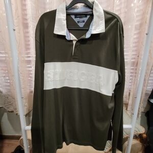 Tommy Hilfiger Men's Olive Green Polo Shirt